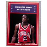 Michael Jordan 1984 USA Olympic rookie promo red