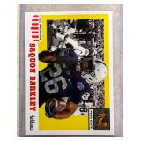 Saquon Barkley All American rookie promo card