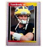 Tom Brady ACEO RP Rated Rookie Michigan