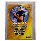 Tom Brady 1999 Rookie Phenoms Rookie Gold