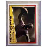 Michael Jordan Super Rookie promo card