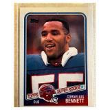 1988 TOPPS Cornelius Bennett rookie card #230