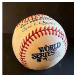 1981 Official World Series Baseball - LA Dodgers