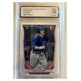 Kris Bryant 2014 TOPPS 1st Bowman Rookie GEM 10