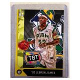 Lebron James 2002 TBT High School rookie promo car