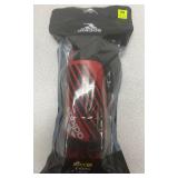Adidas Youth Sock Shin Guard Red and Black - M
