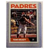 Tom Brady 1994 High School rookie promo card