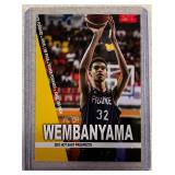 Victor Wembanyama 2021 Hot Shot Prospects rookie