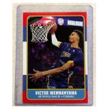 Victor Wembanyama 1986 Fleer Style rookie Metropol