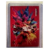 Michael Jordan P Custom Color Blast card