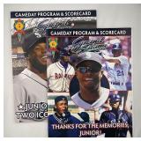 Lot, (2) Grand Salami Gameday Program and Scorec