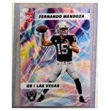 Fernando Mendoza 2026 NFL Draft rookie promo Las V