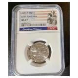 2023S NGC MS67 EDITH KANAKA