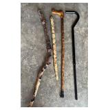 Lot, (4) Canes