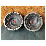 Lot (2) Kenwood PeakPower 700w speakers 11in