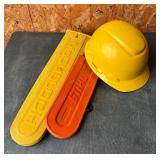3M Hard hat and set of chainsaw blade covers