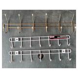 Lot (3) Wall Mount Wire Racks