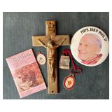 Lot of religious memorabilia
