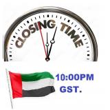 UAE, DUBAI - AUCTION CLOSING TIME - 10:00PM (09-12