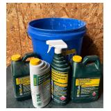Lot (4) Tile Lab Sealers (Bucket included)