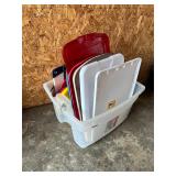 Lot, Plastic Storage Lids