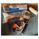 Paint Brushes and glue aguns