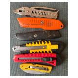 Lot of Boxcutters and Utility Knives