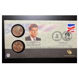 First Day Mint John F Kennedy One Dollar coin Set