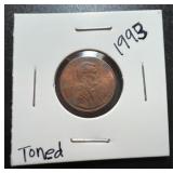 1993 D Lincoln Penny