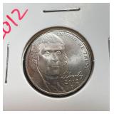 2012 Jefferson Nickel