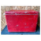 Vintage Cronstroms Metal ice box/cooler