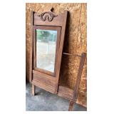 Vintage Dresser Vanity Mirror (52in x29in)