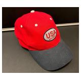 USA established 1776 Red Baseball Hat NEW