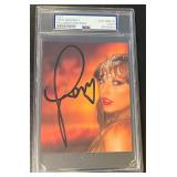 PSA/DNA AUTHENITCATED - TAYLOR SWIFT 3.5'' x 4.75'