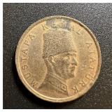 2000 Turkish Coin Turkey 100 000 Lira Mustafa Kema