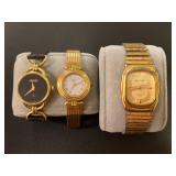 Lot, (3) Luxury Watches -Need Repairs -Dior, Gucci