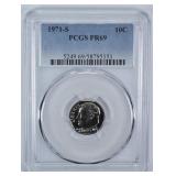 1971-S Roosevelt Dime PR69 PCGS