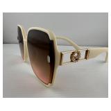 Ladies Classic Retro Rectangular Fashion Glasses