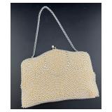 Vintage Walborg Hong Kong Ivory Beaded Sequin Even