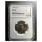 1979 S Susan B Anthony MS64 Dollar Coin NGC
