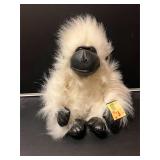 Vintage Diamond Plush White Gorilla (12in)