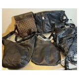 Lot(5) Luxury Handbags (wear and tear noted)