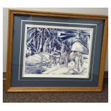 Jody Bergsma Signed Framed Print 204 of 475