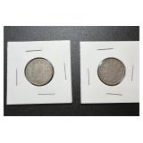 Lot, (2) Liberty V Nickels