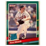 1991 Paul Marak Rated Rookie Donruss #413