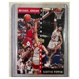 1992 Michael Jordan/Scottie Pippen Upper Deck Scor