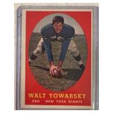 1958 Topps Walt Yowarsky #101