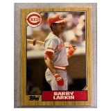 Barry Larkin 1987 Topps rookie card