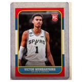 Victor Wembanyama 1986 Fleer style promo rookie ca