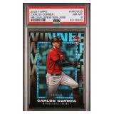 CARLOS CORREA 2023 TOPPS PSA 8